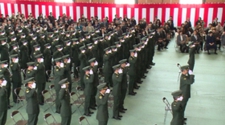2014年自衛官候補生入隊式