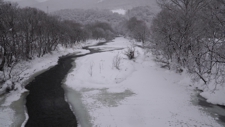 冬の江丹別川はこうなっていた