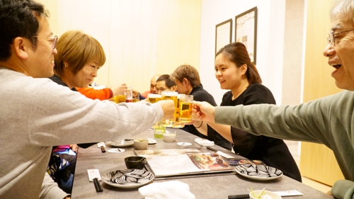 乾杯!!