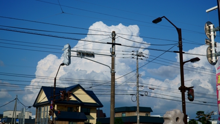 この日の空